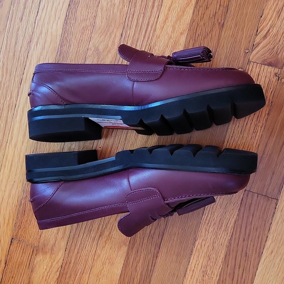 Stuart Weitzman Adrina Tassel Chunky Loafers - Picture 6 of 14